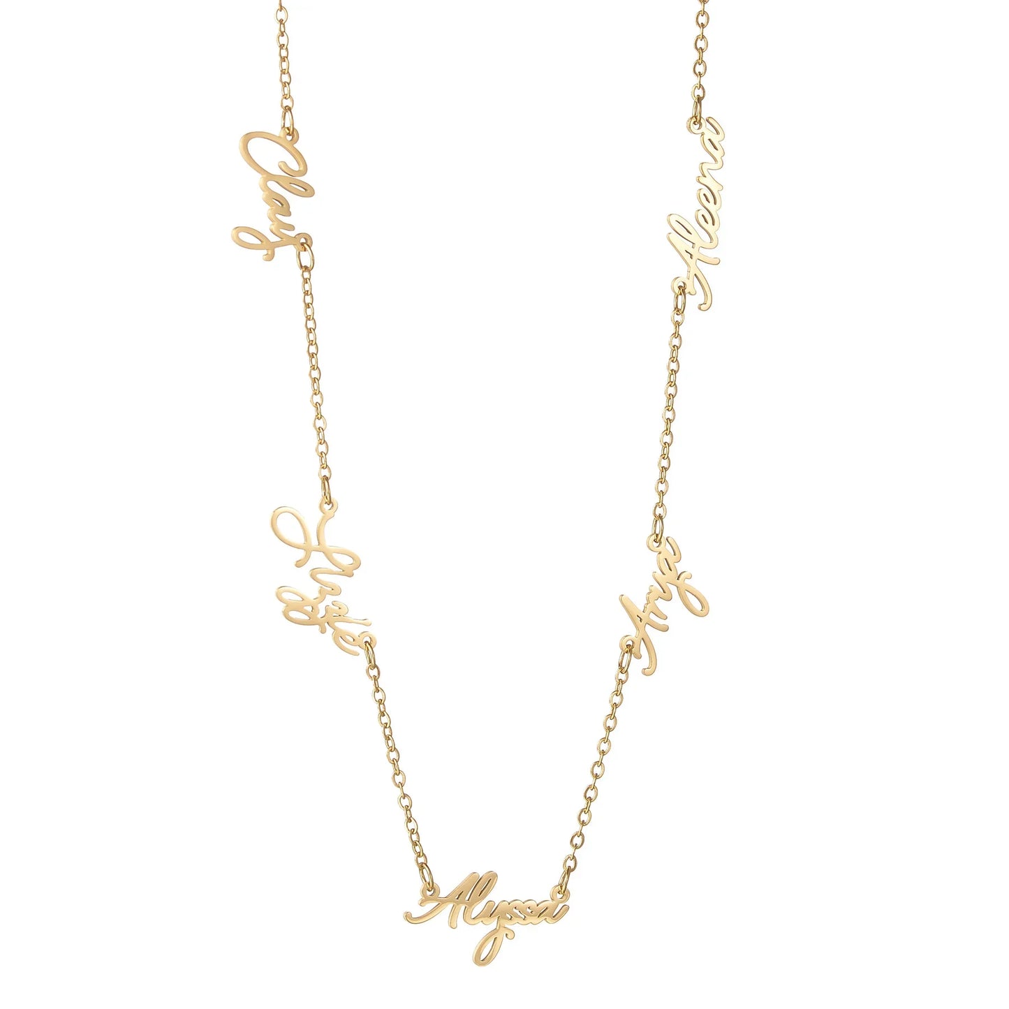 Custom 1-9 Name Necklace