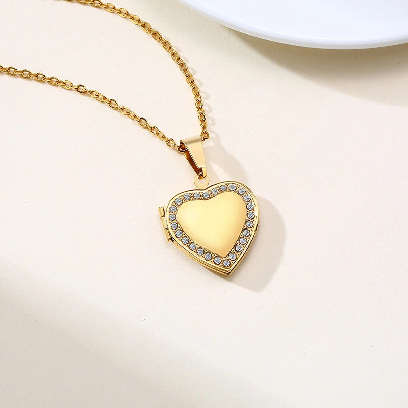 Custom Image and Text Necklace